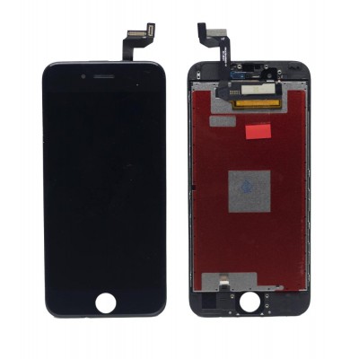 LCD with Touch Screen for Apple iPhone 6s 64GB - Black (display glass combo folder)
