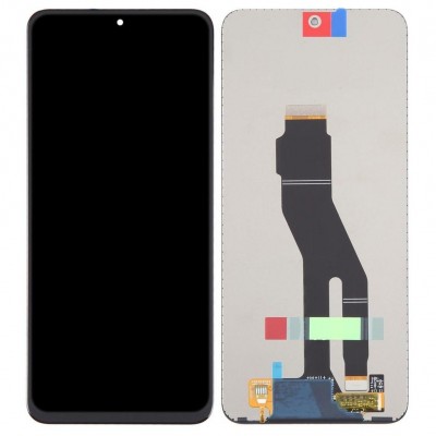 LCD with Touch Screen for Honor X8a - Black (display glass combo folder)