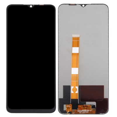 LCD with Touch Screen for Oppo A16 - Black (display glass combo folder)