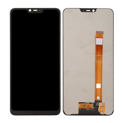 LCD with Touch Screen for Oppo A3s - Black (display glass combo folder)