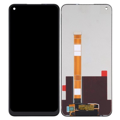 LCD with Touch Screen for Oppo A53 2020 - Black (display glass combo folder)