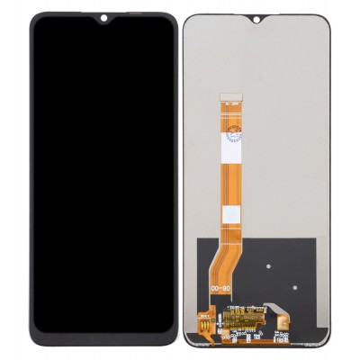 LCD with Touch Screen for Oppo A78 - Black (display glass combo folder)