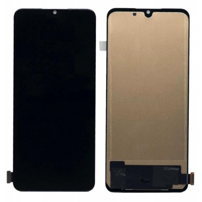 LCD with Touch Screen for OPPO F17 - Black (display glass combo folder)