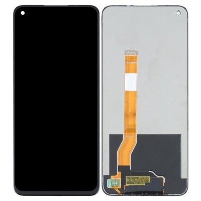 LCD with Touch Screen for Oppo K10 - Black (display glass combo folder)