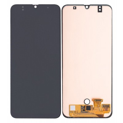 LCD with Touch Screen for Samsung Galaxy A50 - Black (display glass combo folder)