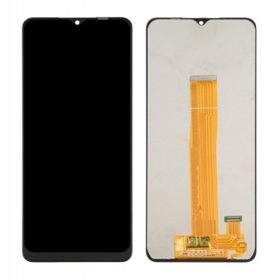 LCD with Touch Screen for Samsung Galaxy F12 - Black (display glass combo folder)