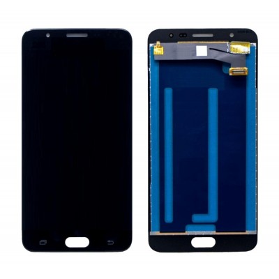 LCD with Touch Screen for Samsung Galaxy J7 Prime - Black (display glass combo folder)