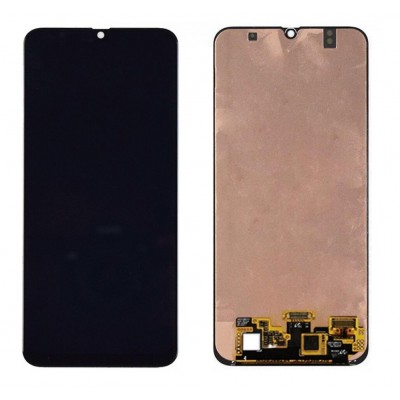 LCD with Touch Screen for Samsung Galaxy M30 - Black (display glass combo folder)