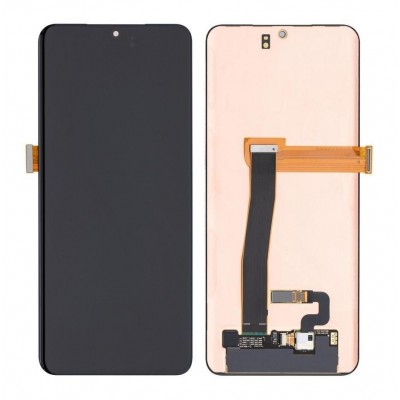 LCD with Touch Screen for Samsung Galaxy S20 Ultra 5G - Black (display glass combo folder)