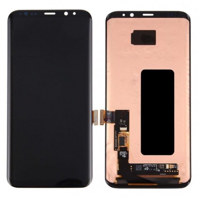 LCD with Touch Screen for Samsung Galaxy S8 Plus - Black (display glass combo folder)