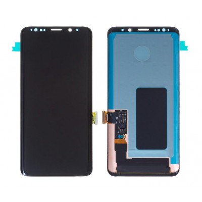 LCD with Touch Screen for Samsung Galaxy S9 Plus - Black (display glass combo folder)