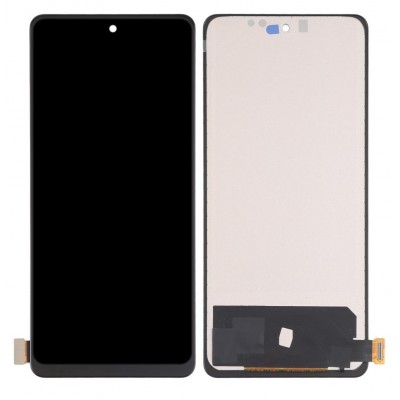 LCD with Touch Screen for vivo iQOO 7 India - Black (display glass combo folder)