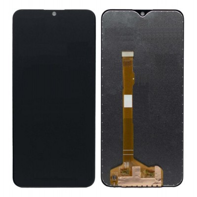 LCD with Touch Screen for Vivo Y11 2019 - Black (display glass combo folder)