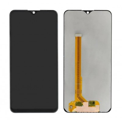 LCD with Touch Screen for Vivo Y91 - Black (display glass combo folder)