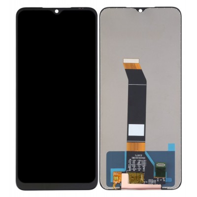 LCD with Touch Screen for Xiaomi Poco M4 5G - Black (display glass combo folder)