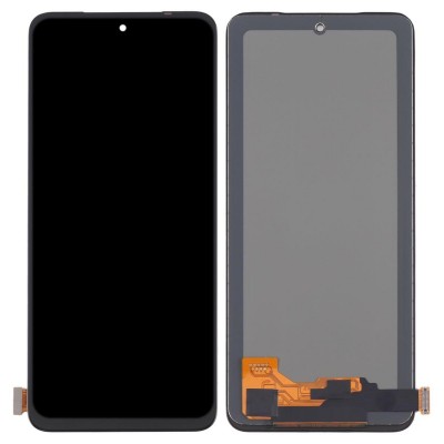 LCD with Touch Screen for Xiaomi Poco M4 Pro - Black (display glass combo folder)