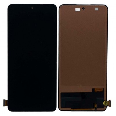 LCD with Touch Screen for Xiaomi Poco X4 Pro 5G - Black (display glass combo folder)