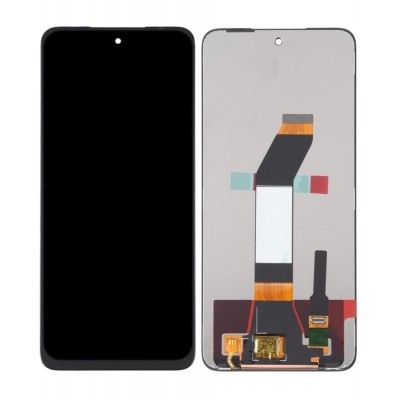 LCD with Touch Screen for Xiaomi Redmi 10 Prime - Black (display glass combo folder)
