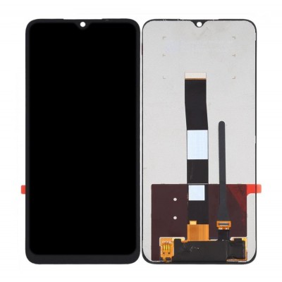 LCD with Touch Screen for Xiaomi Redmi 9 India Aug 2020 - Black (display glass combo folder)