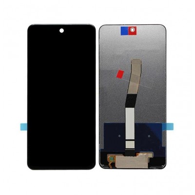 LCD with Touch Screen for Xiaomi Redmi Note 9 Pro - Black (display glass combo folder)