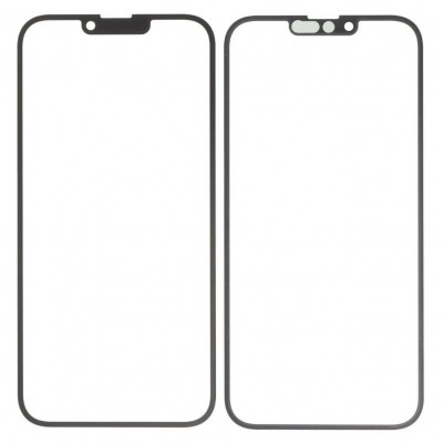 Front Glass for Apple iPhone 14 Plus - Black