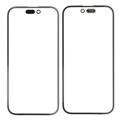 Front Glass for Apple iPhone 15 Plus - Black