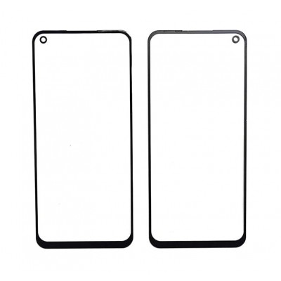 Front Glass for Oppo A52 - Black