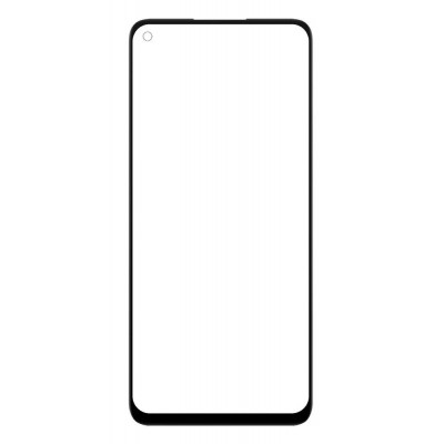 Front Glass for Oppo A96 4G - Black