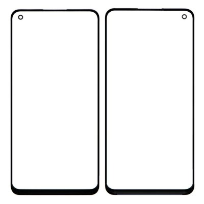 Front Glass for Oppo F21 Pro - Black