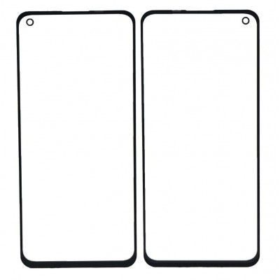 Front Glass for Oppo Reno6 5G - Black