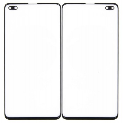 Front Glass for Oppo Reno 3 Pro - Black