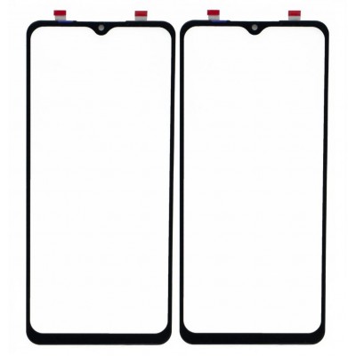 Front Glass for Samsung Galaxy A12 - Black