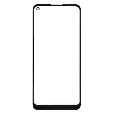 Front Glass for Samsung Galaxy M11 - Black