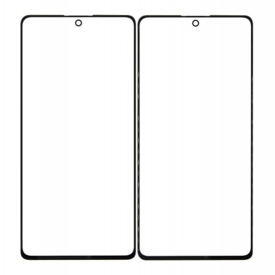Front Glass for Samsung Galaxy Note 10 Lite - Black