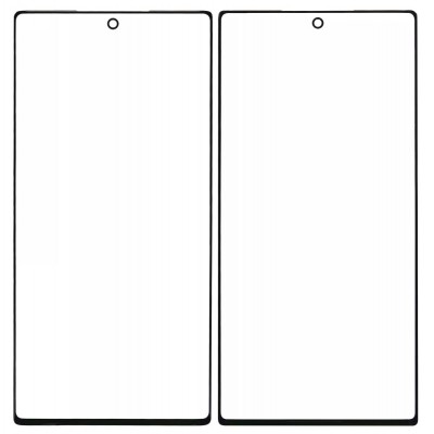 Front Glass for Samsung Galaxy Note 10 Plus - Black