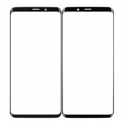 Front Glass for Samsung Galaxy S9 Plus - Black
