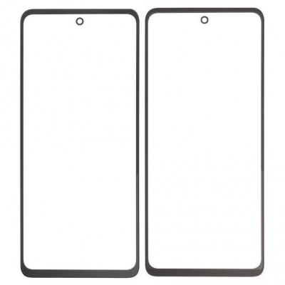 Front Glass for vivo iQOO 7 India - Black