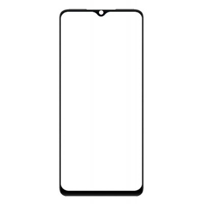 Front Glass for Vivo T1 5G - Black