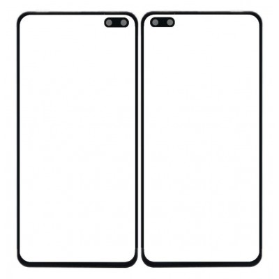Front Glass for Vivo V19 - Black