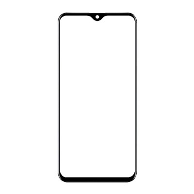 Front Glass for Vivo Y12s - Black
