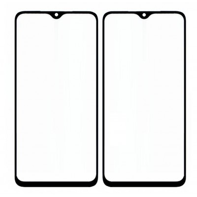 Front Glass for Xiaomi Poco M3 - Black