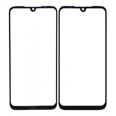 Front Glass for Xiaomi Redmi Note 7 - Black